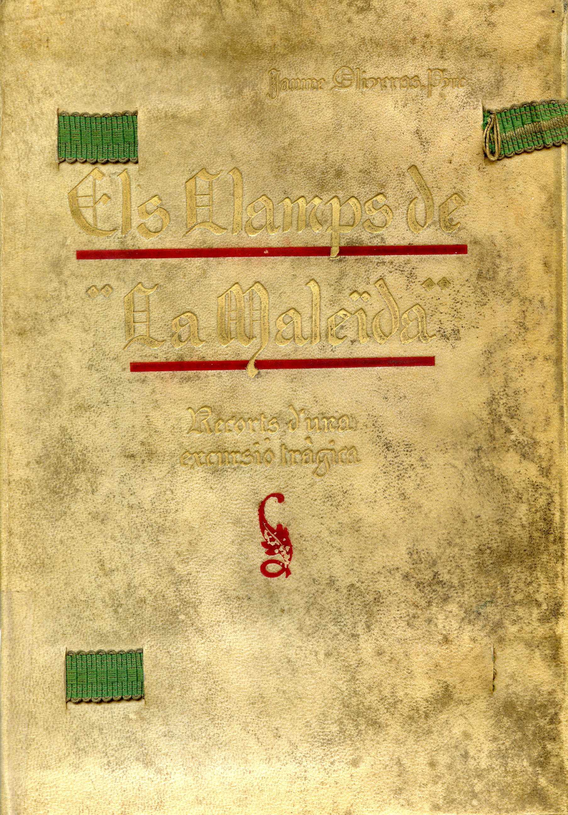 llamps de la "Maleïda", Els. Recorts d'una excursió tràgica - Portada