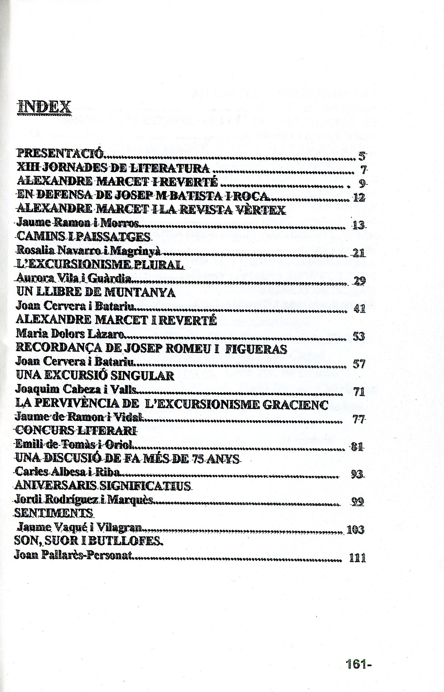 XIII Jornades de Literatura Excursionista : Curs d'Història de l'Excursionisme Català : Alexandre Marcet i Reverté - Miniatura 2