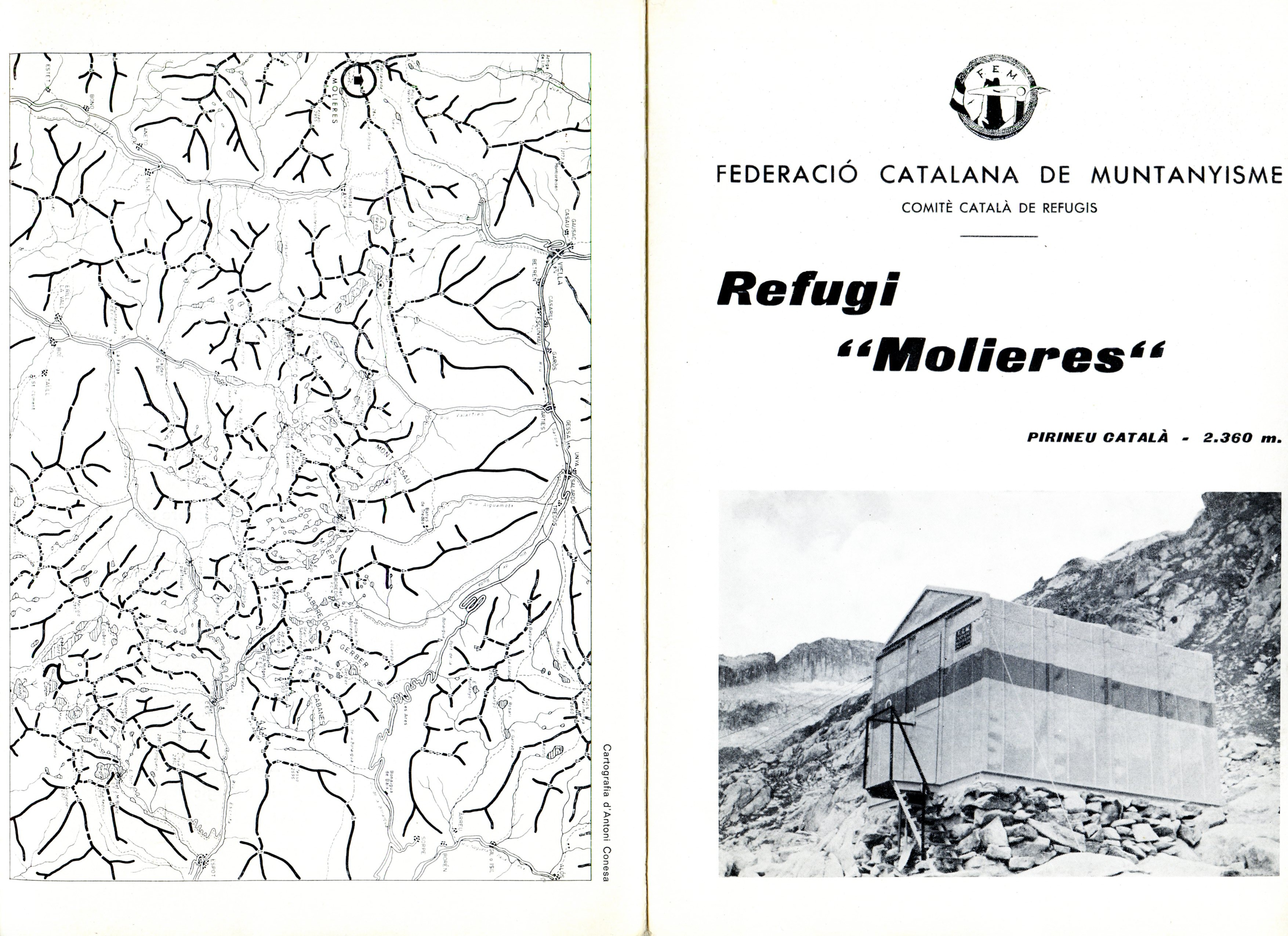Refugi "Molieres" : Pirineu Català - 2.360 metres - Portada