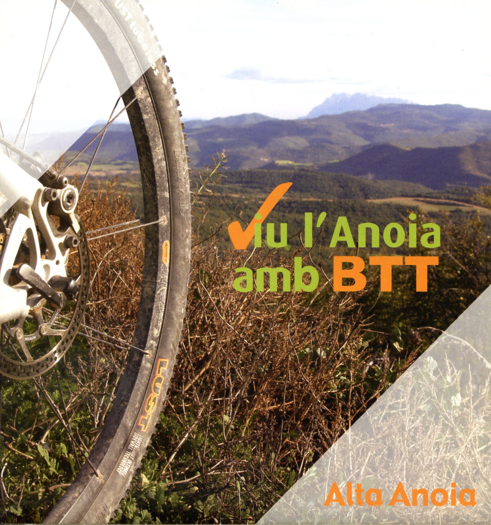 Viu l'Anoia amb BTT : Alta Anoia - Portada