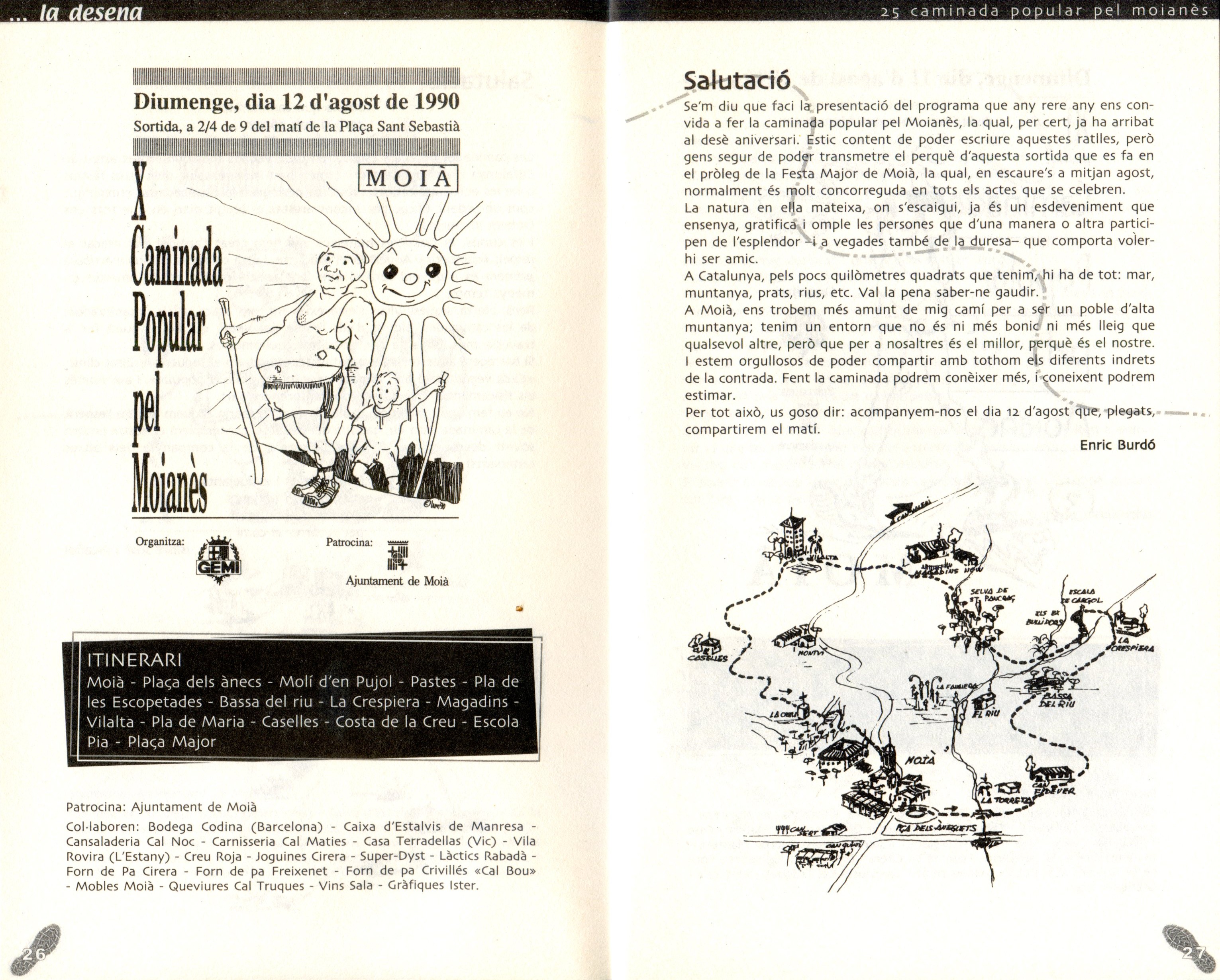 ...les 25 caminades populars pel moianès...del GEMI - Miniatura 3
