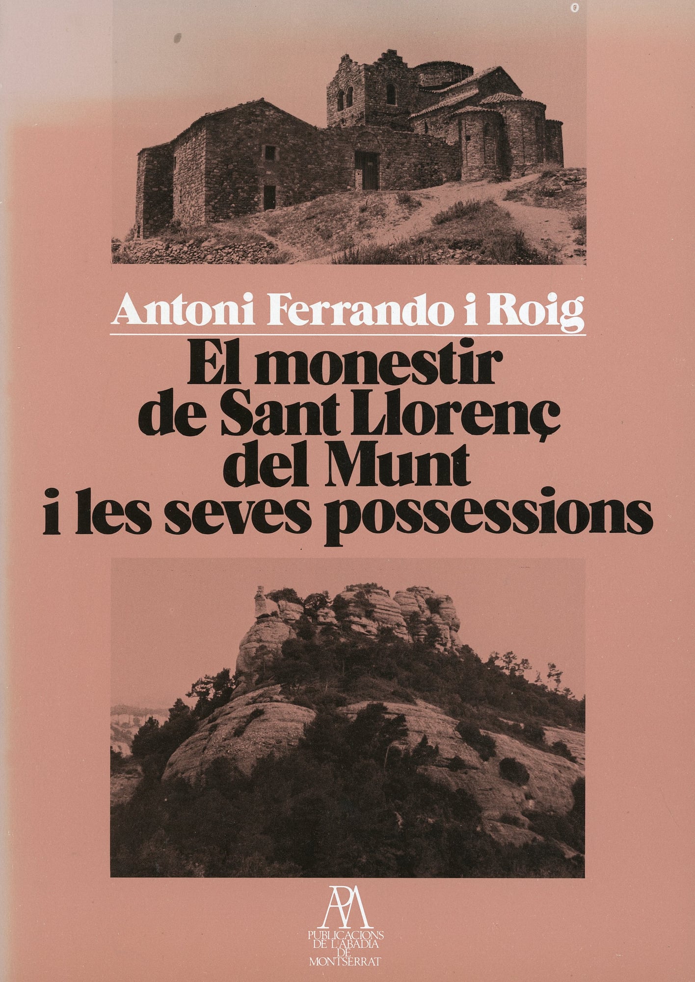 monestir de Sant Llorenç del Munt i les seves possessions, El - Portada