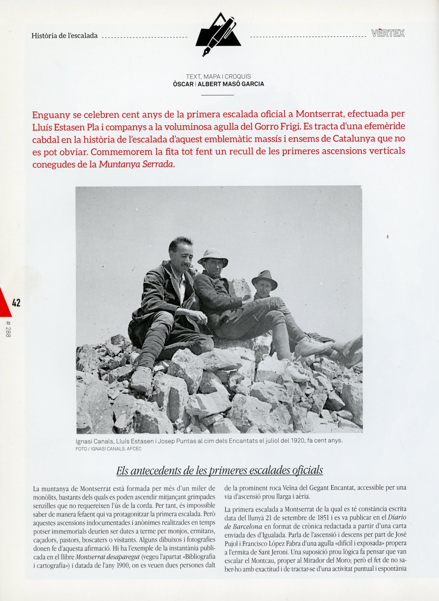 orígens de l'escalada a Montserrat, Els - Miniatura 2