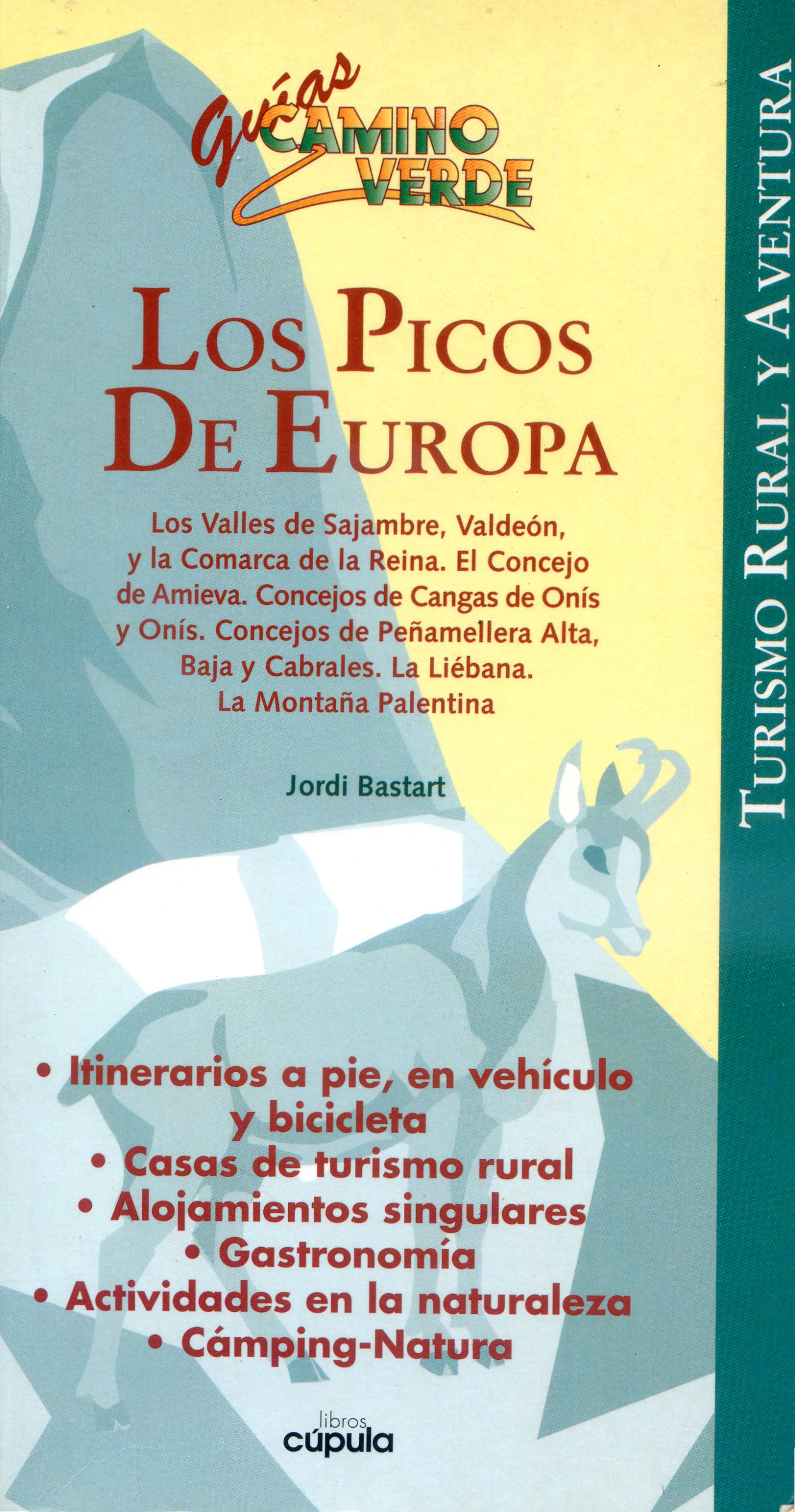 Picos de Europa, Los : Los Valles de Sajambre, Valdeón, y la Comarca de la Reina. El Concejo de Amieva. Concejos de Cangas de Onís y Onís. Consejos de Peñamellera Alta, Baja y Cabrales. La Liébana. La Montaña Palentina - Portada