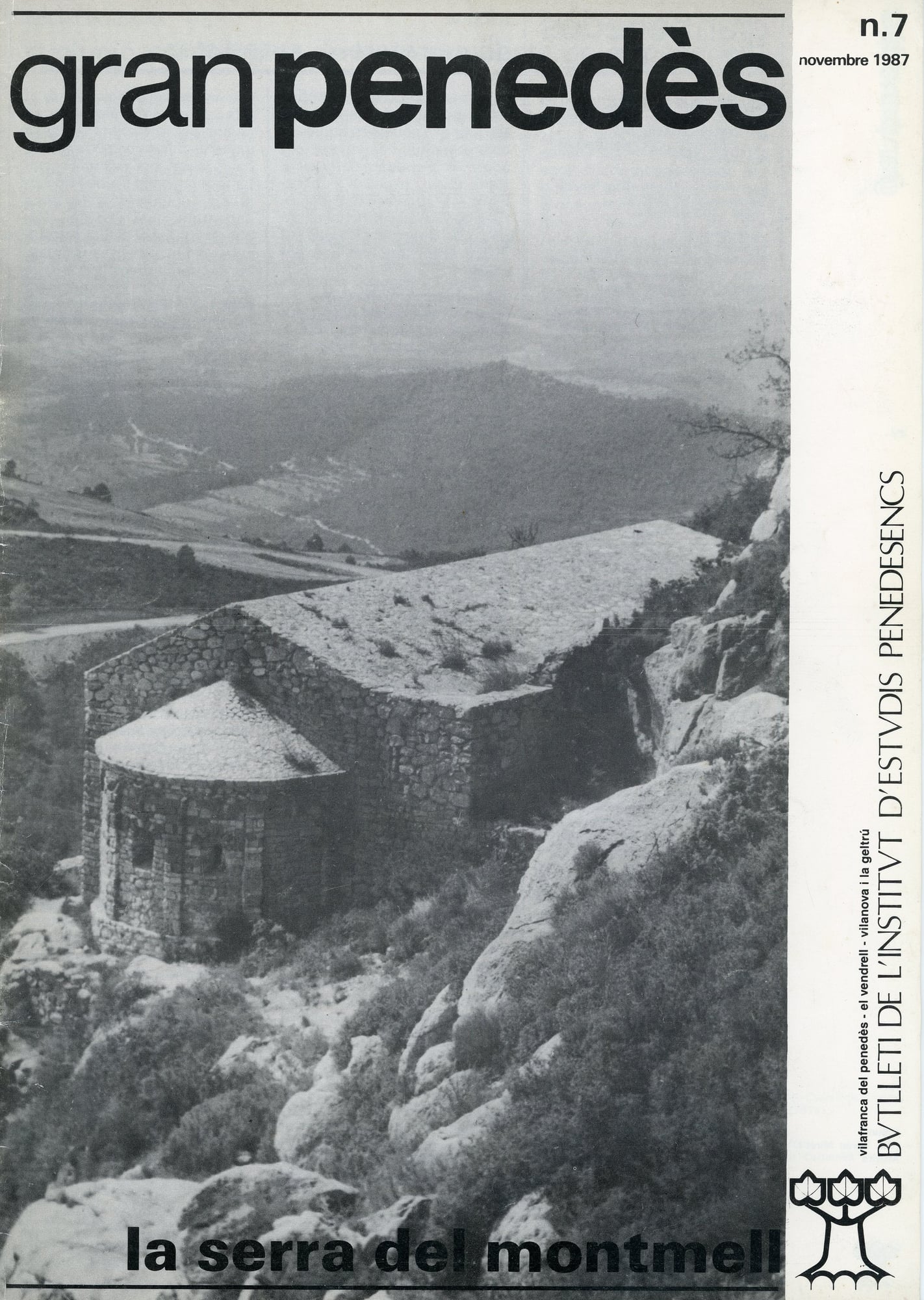 serra del Montmell, La - Portada