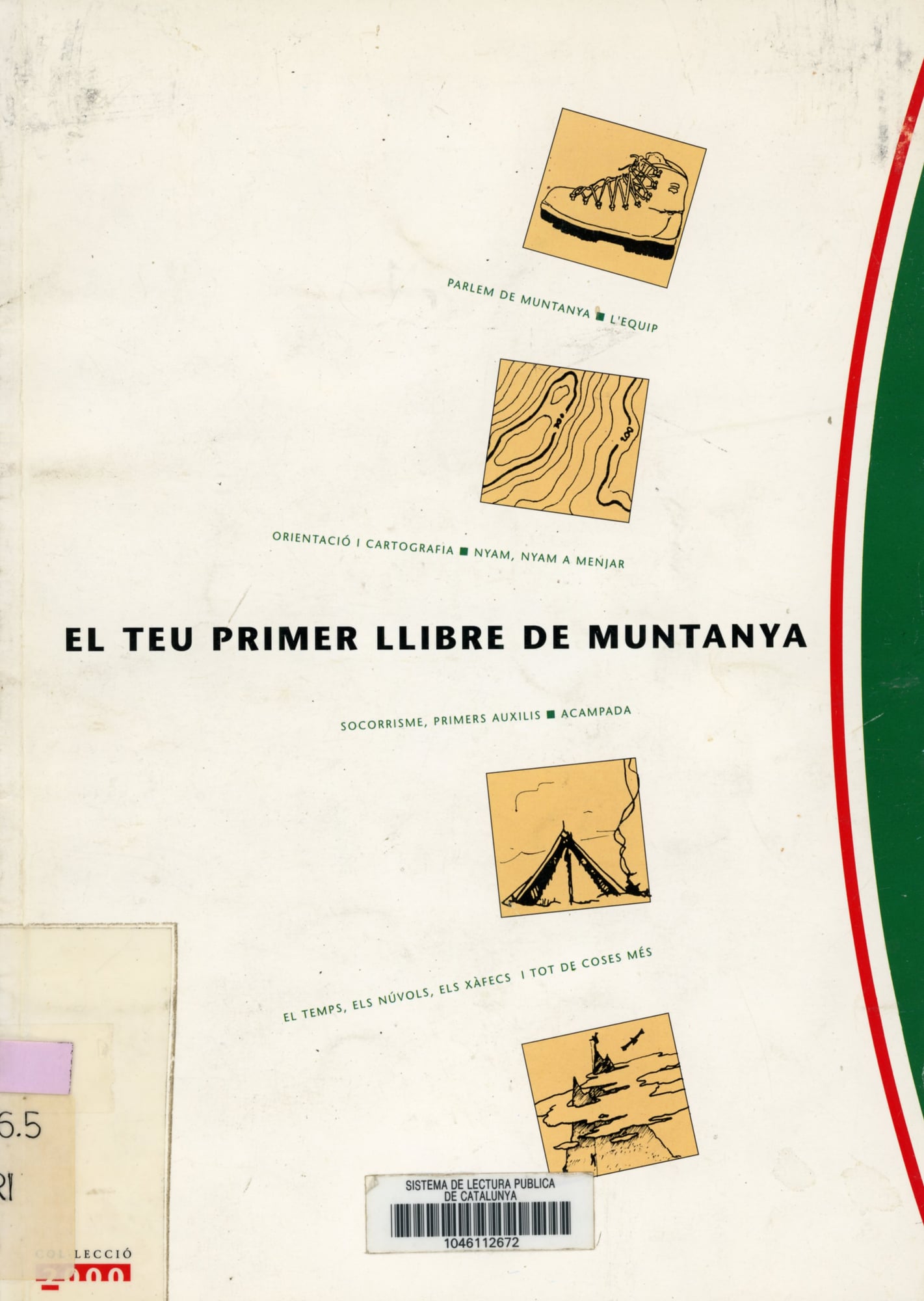 teu primer llibre de muntanya, El - Portada